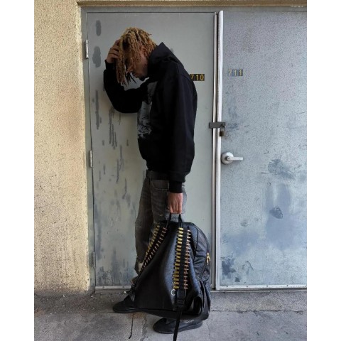 Men's Vintage Streetwear Hoodie - Oversized Comfortable Sweatshirt