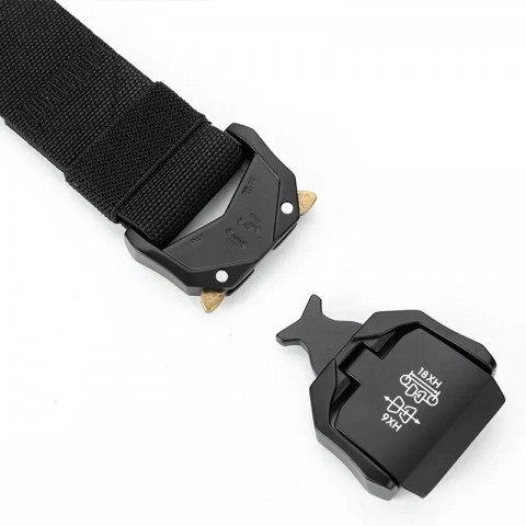 Tactical Elastic Strap with Quick Release for Men's Fashion Trouser