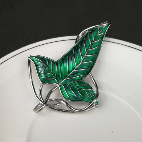 Pins Brooches LOTR The Lord of Rings Leaf Pin by wkoud - High Quality Jewelry for Men