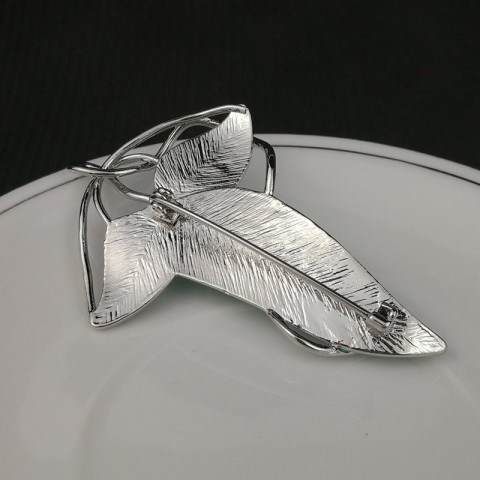Pins Brooches LOTR The Lord of Rings Leaf Pin by wkoud - High Quality Jewelry for Men