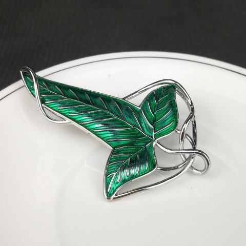 Pins Brooches LOTR The Lord of Rings Leaf Pin by wkoud - High Quality Jewelry for Men