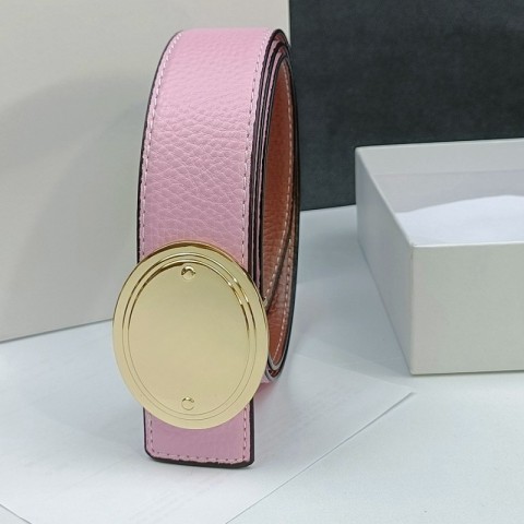 Luxury Classic Designer Belt - 40mm Width Genuine Leather Unisex