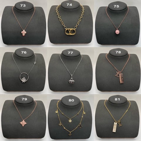 Shiny Four Leaf Clover Pendant Necklace Women's Charm Jewelry