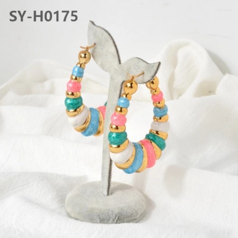 Diana Retro Luxury Drop Earrings Women's Colorful Gothic Fashion Jewelry