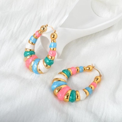 Diana Retro Luxury Drop Earrings Women's Colorful Gothic Fashion Jewelry