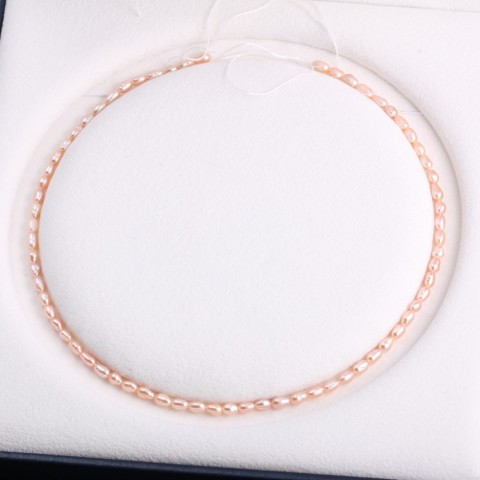 100% Natural Freshwater Pearls Beads, 4-5mm Oval Shape for DIY Jewelry, Women's Bracelet Necklace Accessories