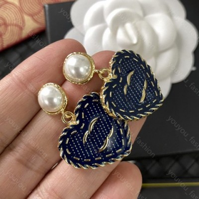Luxury 925 Silver Heart Stud Earrings with 18K Gold Plating - Classic Fashion for Women