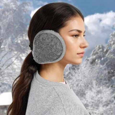 Unisex Thick Plush Warm Earmuffs for Winter Outdoor Activities