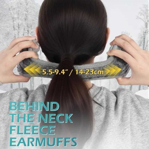 Unisex Thick Plush Warm Earmuffs for Winter Outdoor Activities