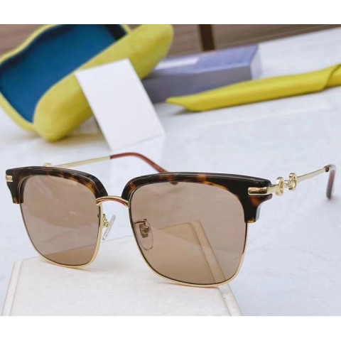 Newest GG0918S Designer Half Frame Sunglasses - Top Quality for Women