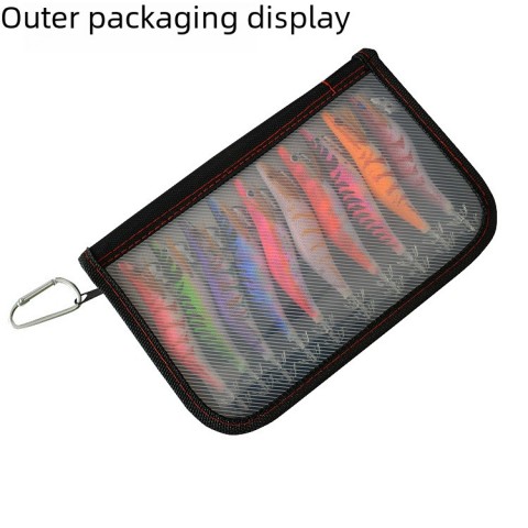 Luminous Lead Weighted Wooden Crab Lure Set for Enhanced Night Fishing