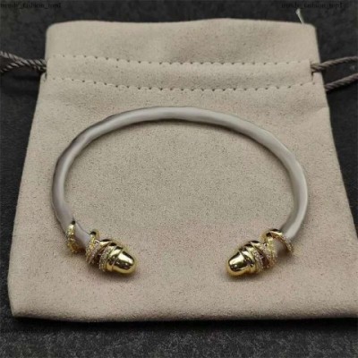 Elegant 18K Gold Plated Pearl Bangle for Women