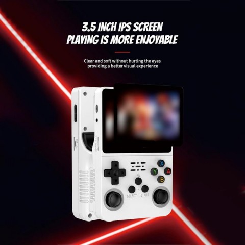 Arcade Video Player 64GB RPG Handheld Console, Retro Game Machine with 3.5 Inch Screen