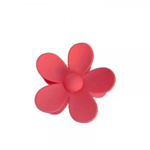 Large Floral Matte Hair Clips for Girls - Fashionable Barrettes X241030