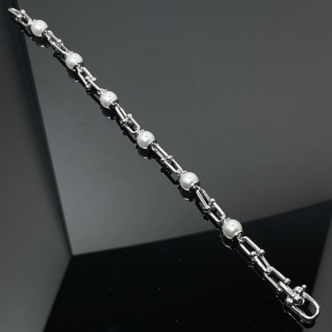 Tiffany Inspired Light Luxury Gothic Charm Bracelet for Women