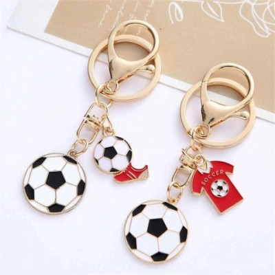 Creative Sport Football Pendant Keychain for Men and Women