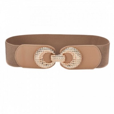 Wide Elastic Waist Belt for Plus Size Women - Fashion Solid Style J230502
