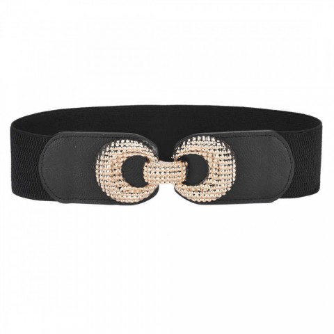 Wide Elastic Waist Belt for Plus Size Women - Fashion Solid Style J230502