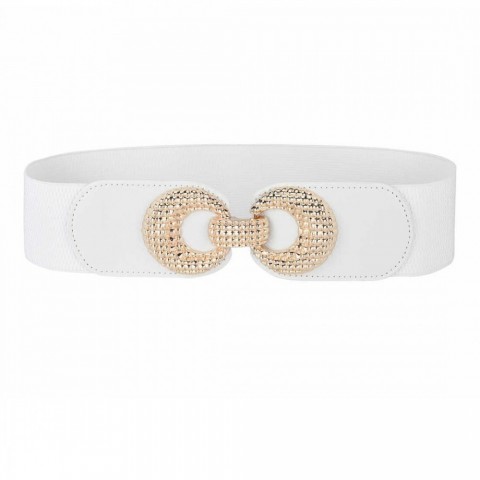 Wide Elastic Waist Belt for Plus Size Women - Fashion Solid Style J230502