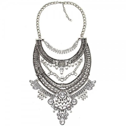 Retro Style Women's Statement Necklace - Bohemian Ethnic Pendant Jewelry