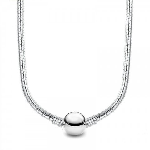 S925 Silver Heart Pendant Necklace - Unisex Cuban Link Chain Jewelry