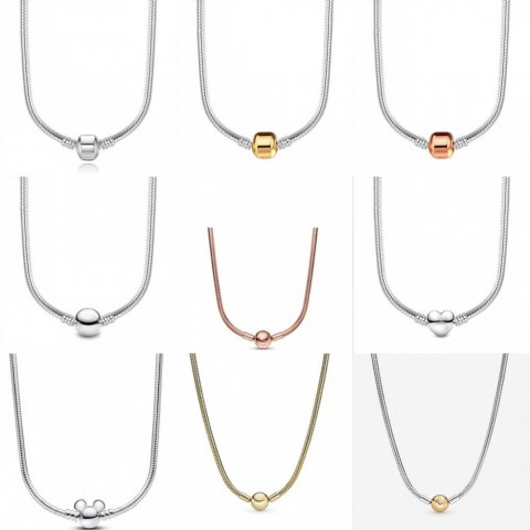 S925 Silver Heart Pendant Necklace - Unisex Cuban Link Chain Jewelry
