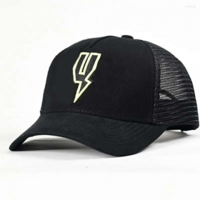 Chris Brown 2025 Designer Active Flat Caps - Embroidered Cotton Hats for All Sports