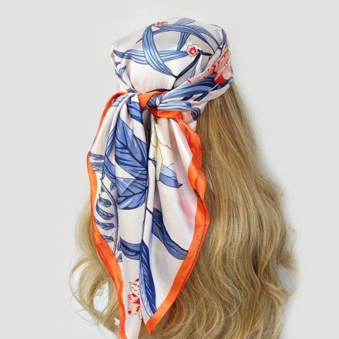 Luxury Gradient Faux Fur Scarf for Girls