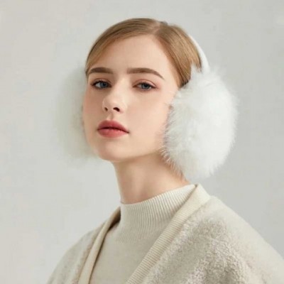 Comfortable Women's Foldable Plush Ear Muffs - Warm & Soft for Autumn Winter - Easy Storage W241205