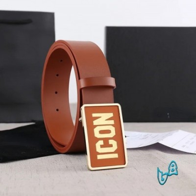 2024 Top Quality Men's Leather Belt with Metal Buckle