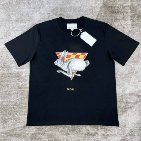 Oversized Fit 2025 SS High-Quality Printed T-Shirt for Men and Women