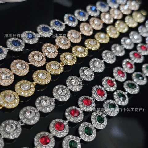 Jiarun Angelic Dazzling Full Diamond Charm Bracelet For Women