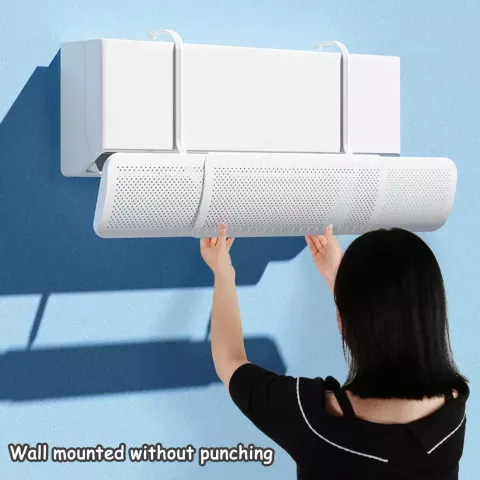 Air Conditioner Deflector 3-in-1 Scalable Windshield Outlet Baffle